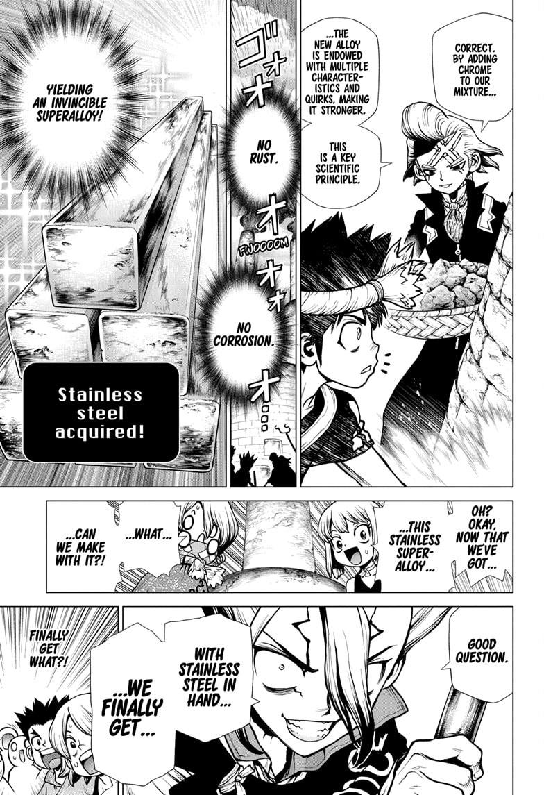 Dr. Stone chapter 199 page 9