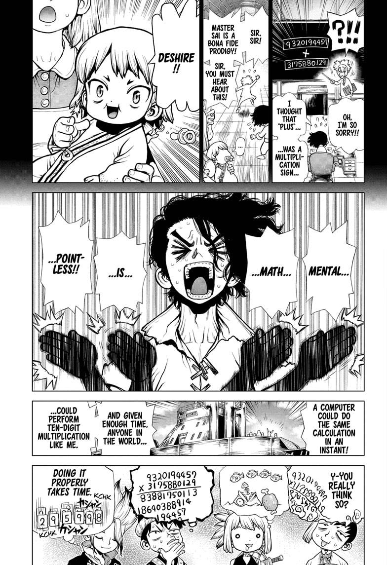 Dr. Stone chapter 205 page 3