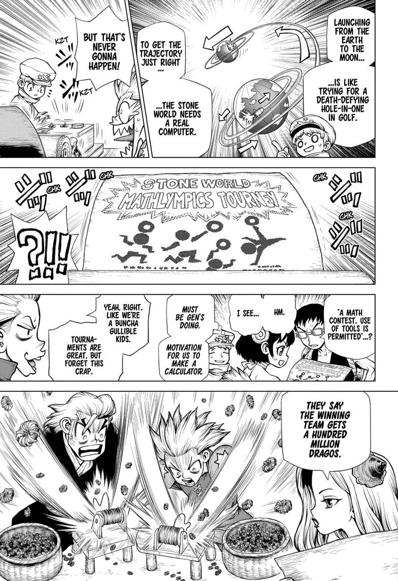 Dr. Stone chapter 208 page 3