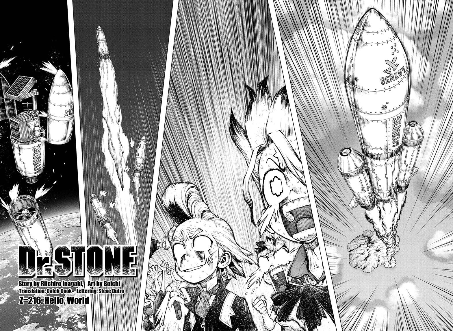 Dr. Stone chapter 216 page 4