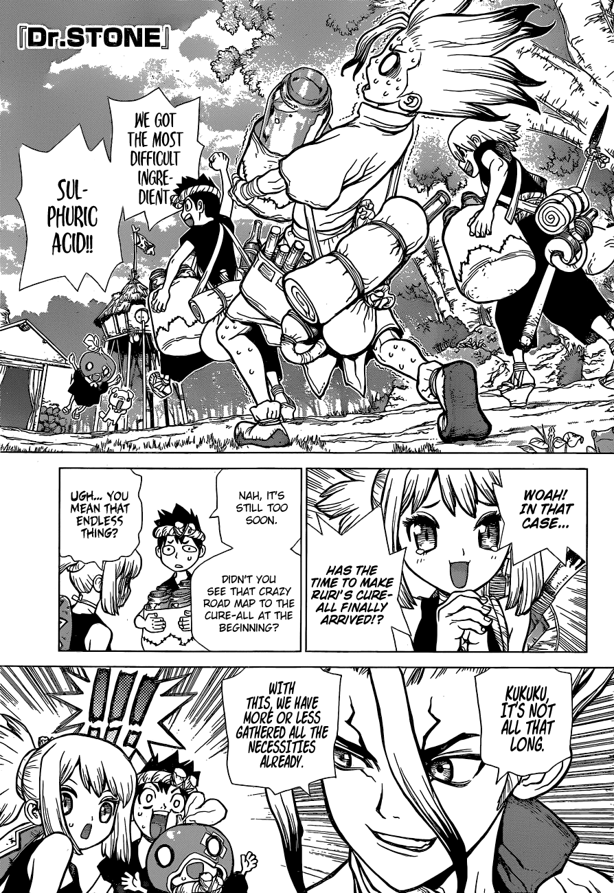 Dr. Stone chapter 33 page 1