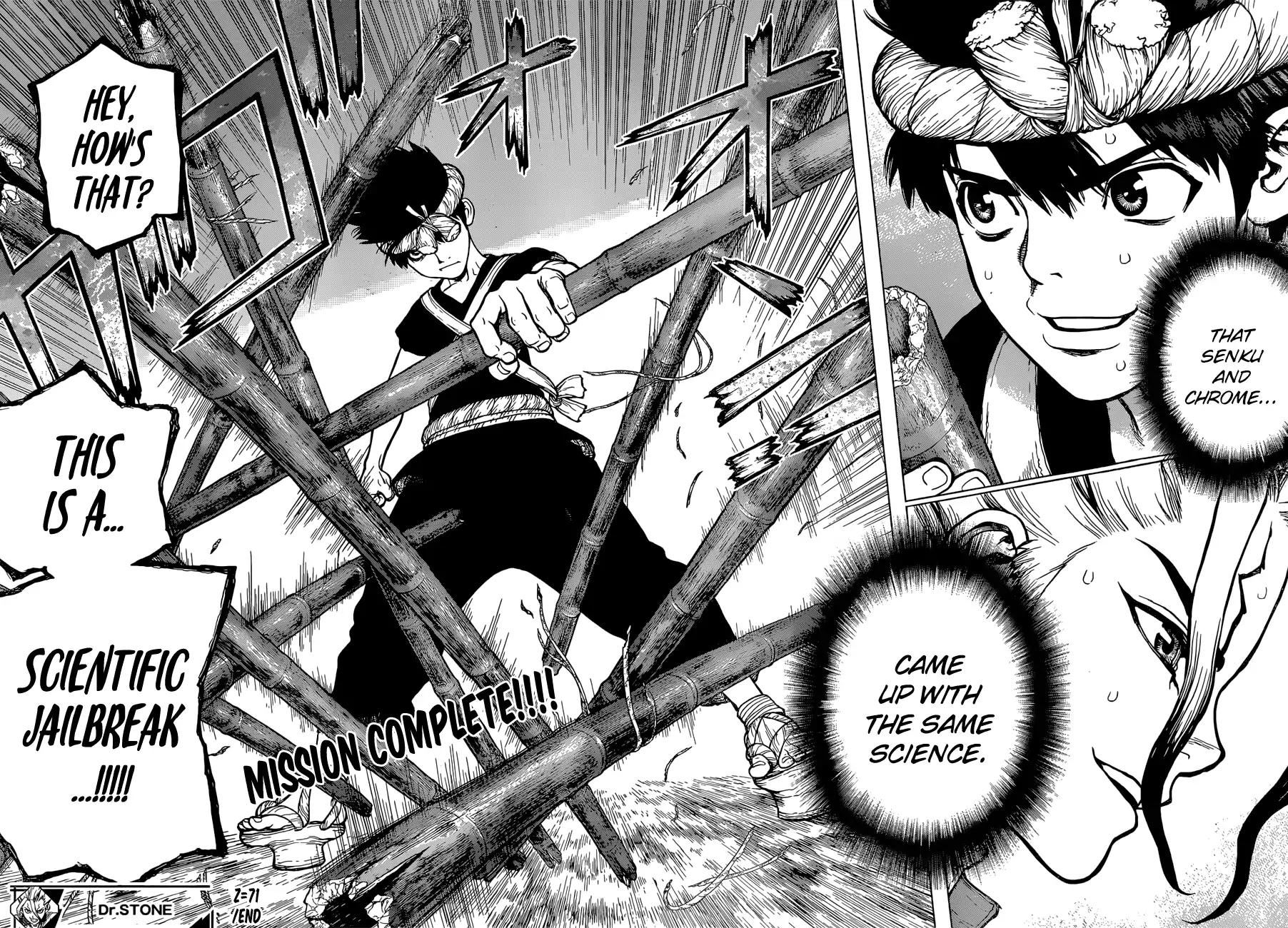 Dr. Stone chapter 71 page 20