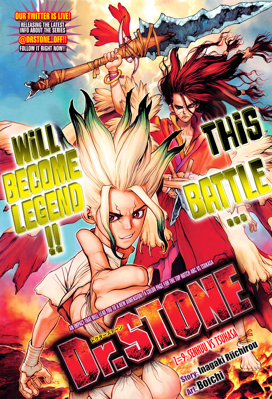 Dr. Stone chapter 9 page 1