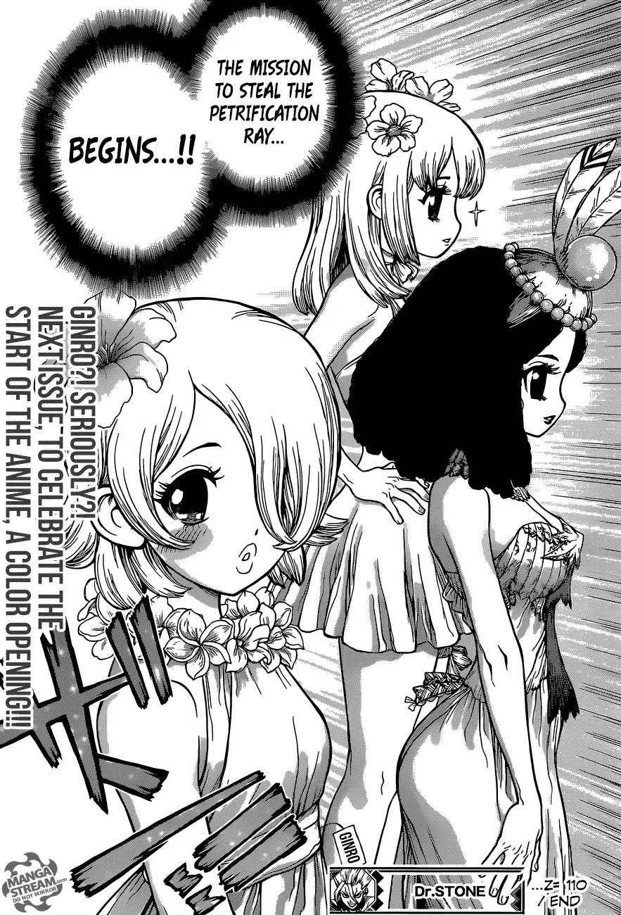 Dr. Stone chapter 110 page 20