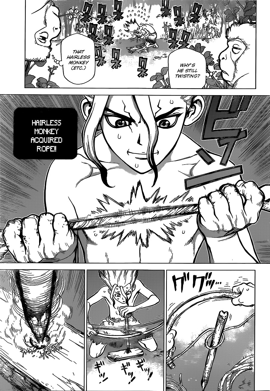 Dr. Stone chapter 13 page 15