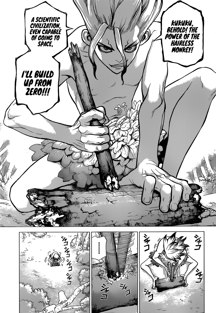 Dr. Stone chapter 13 page 9