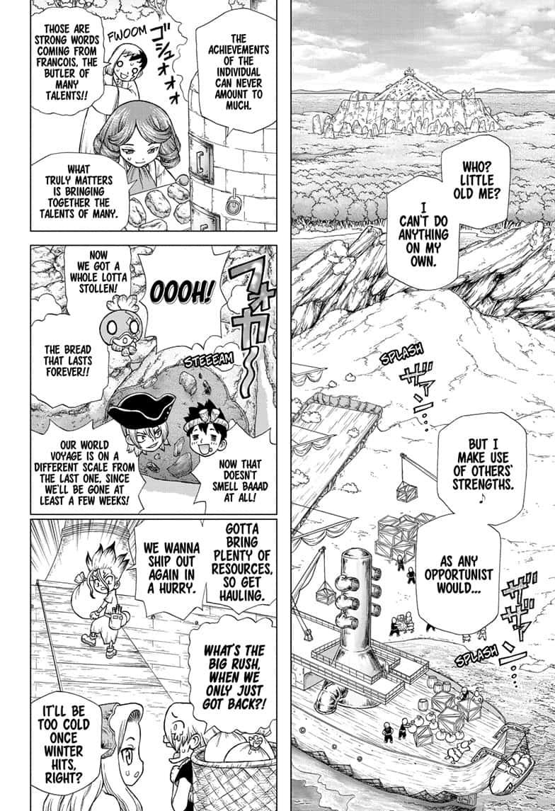 Dr. Stone chapter 142 page 4