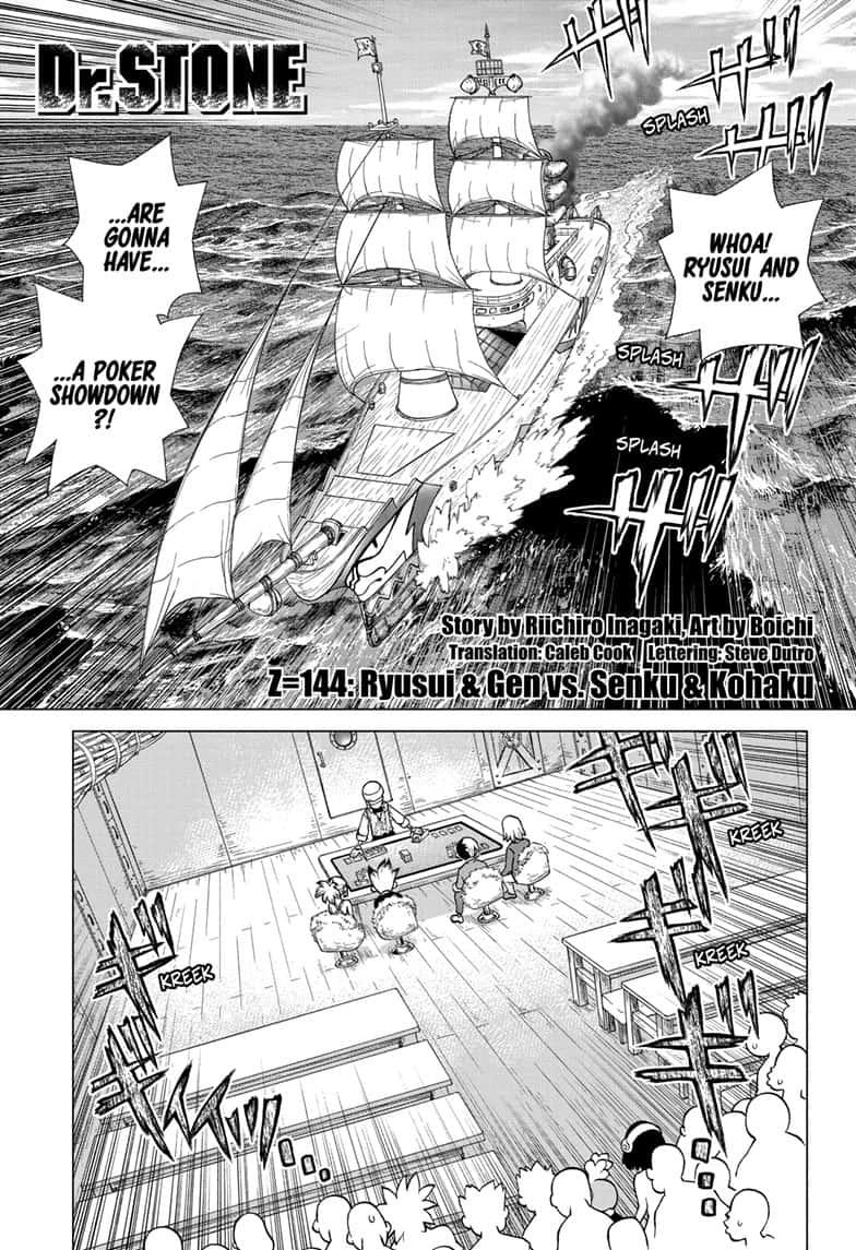 Dr. Stone chapter 144 page 1