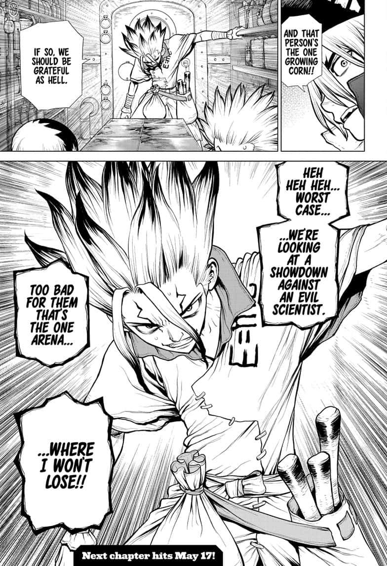 Dr. Stone chapter 149 page 17