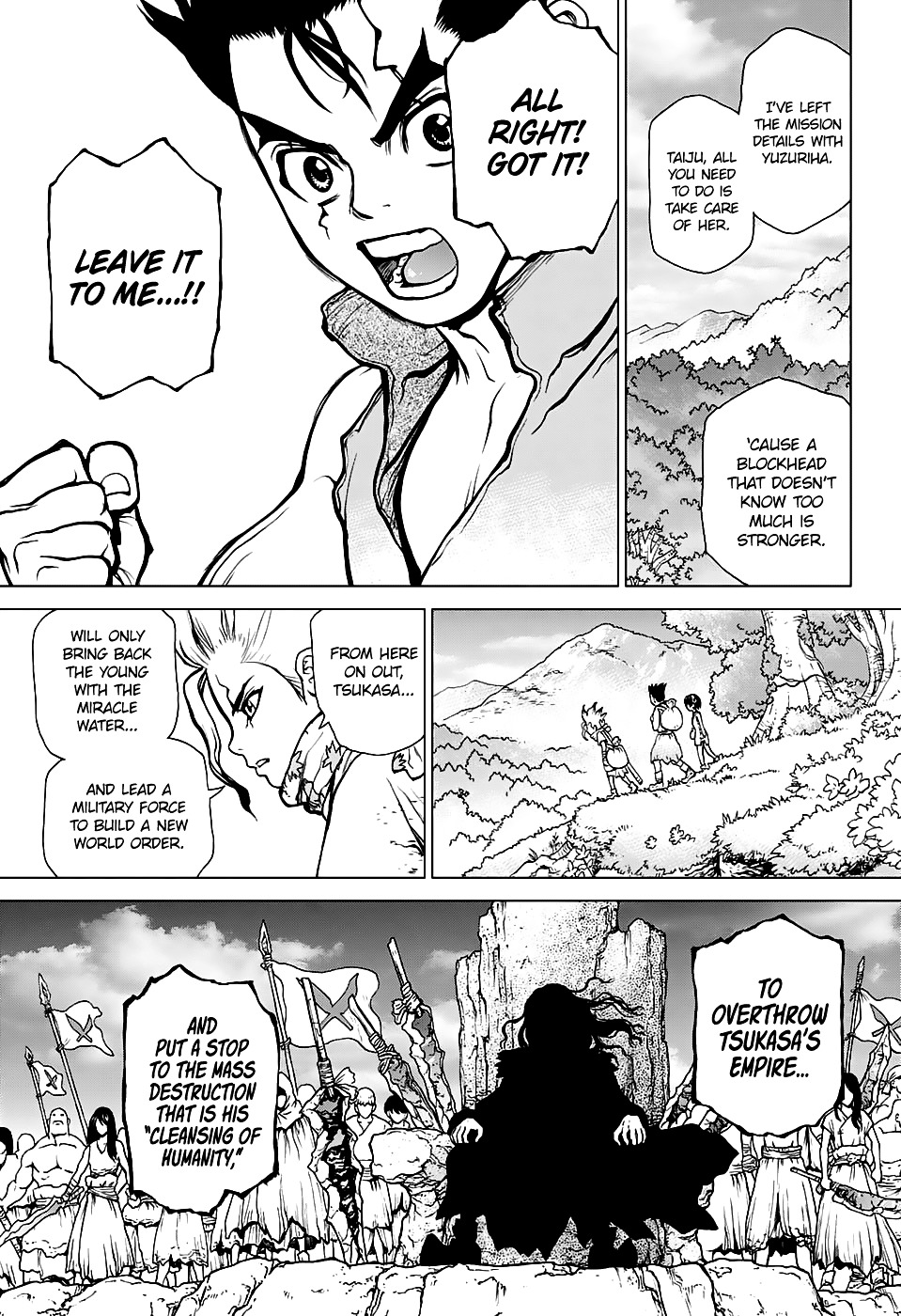 Dr. Stone chapter 15 page 13