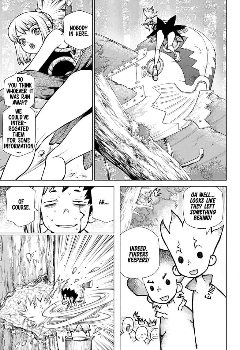 Dr. Stone chapter 150 page 17