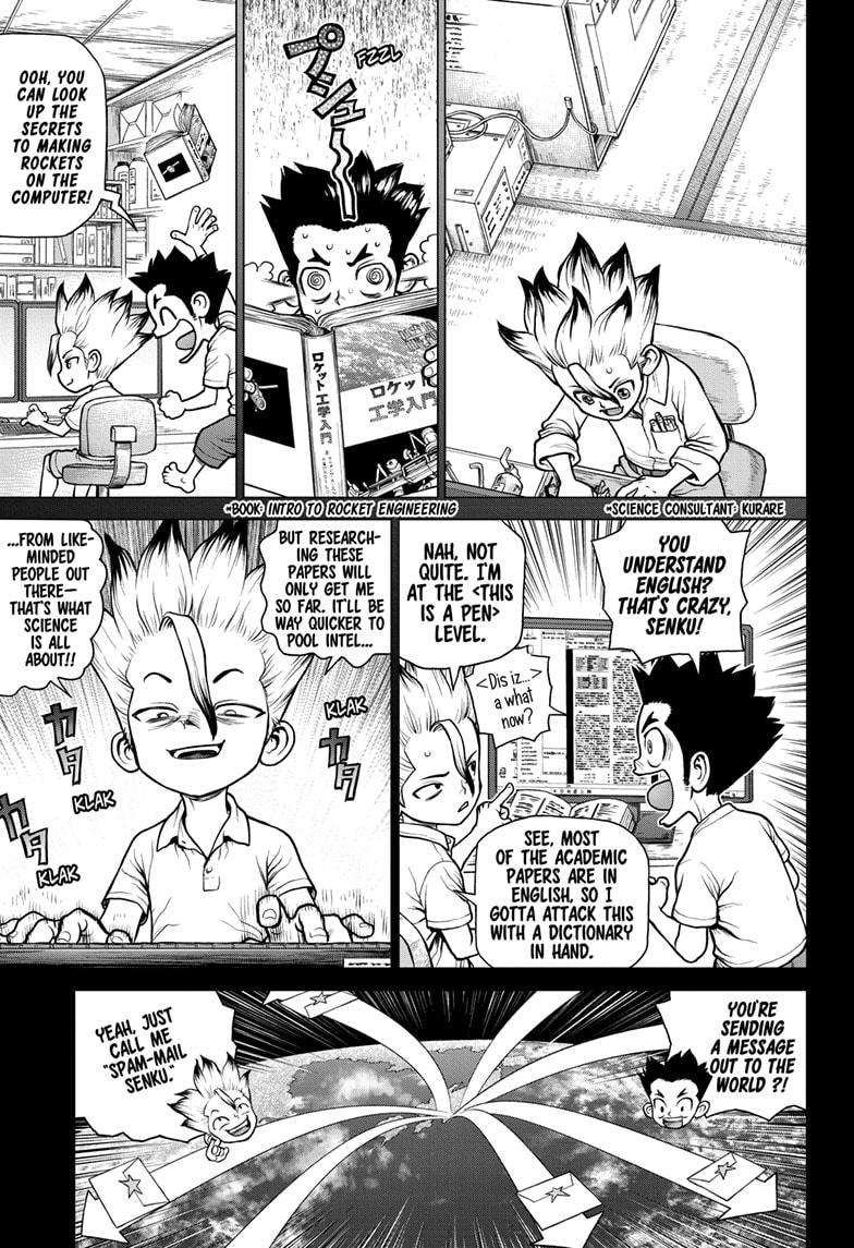 Dr. Stone chapter 156 page 3