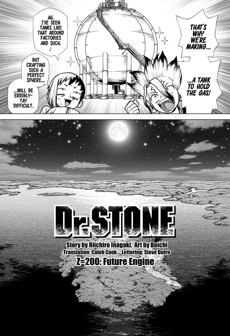 Dr. Stone chapter 200 page 3