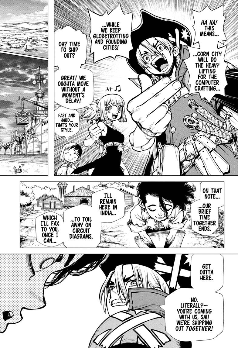 Dr. Stone chapter 207 page 5