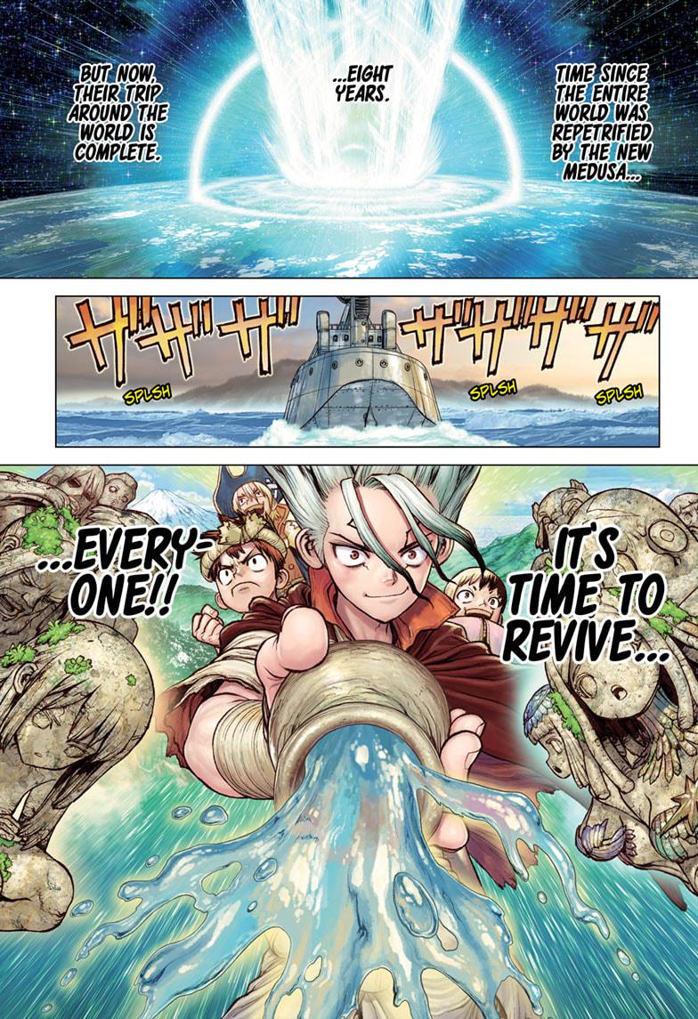 Dr. Stone chapter 212 page 1