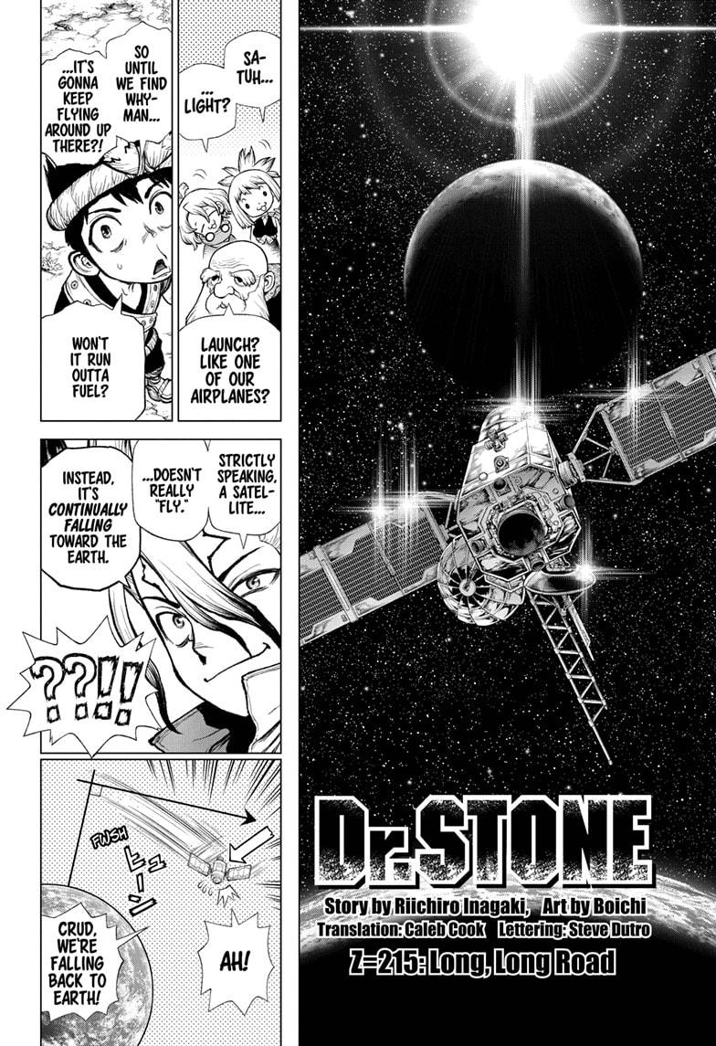 Dr. Stone chapter 215 page 2