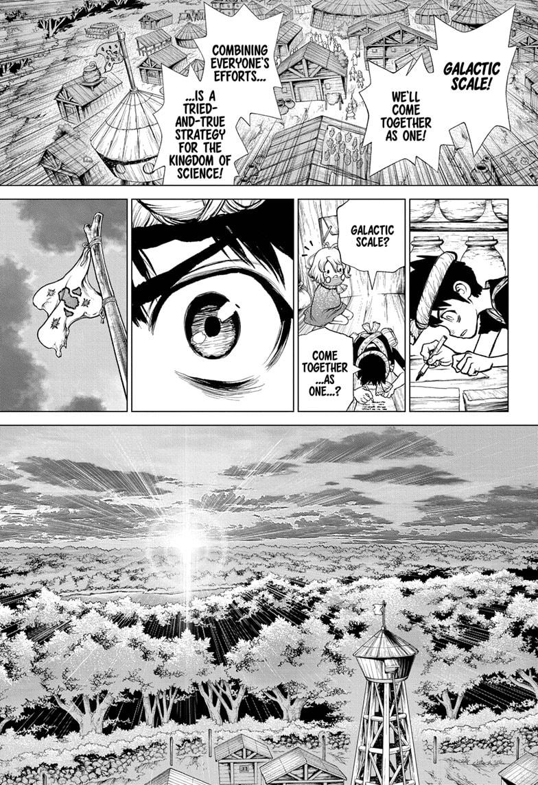 Dr. Stone chapter 217 page 3