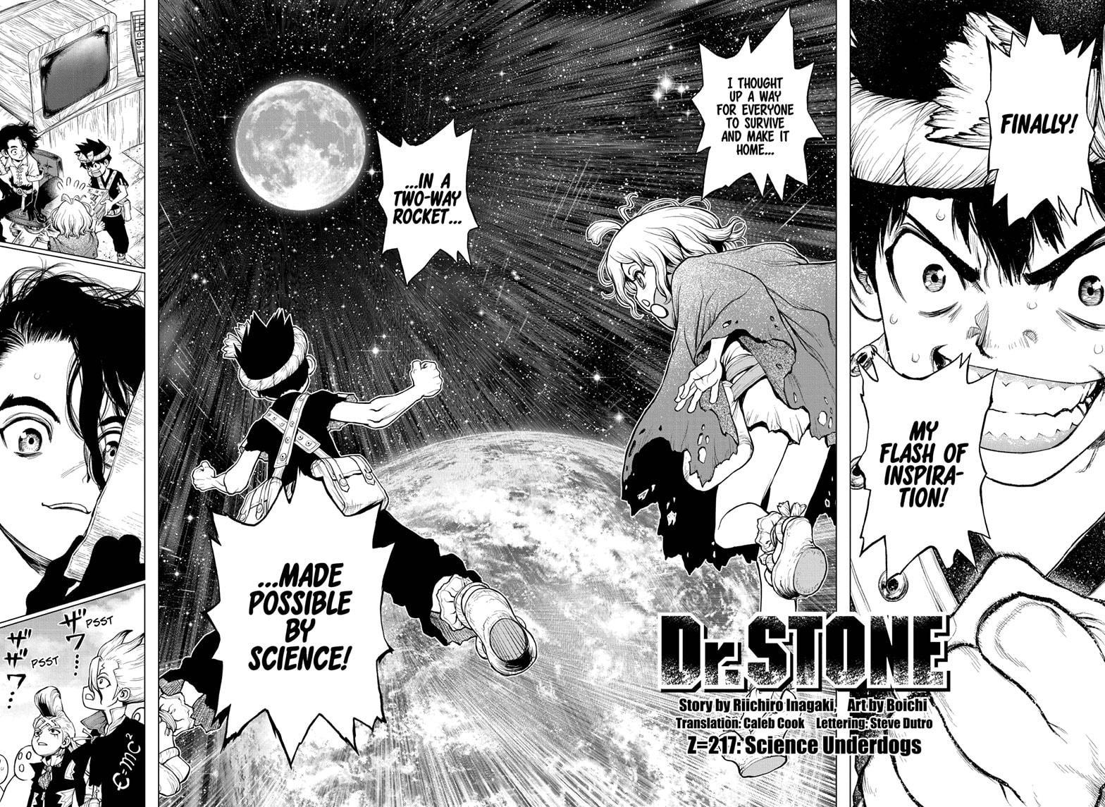 Dr. Stone chapter 217 page 4