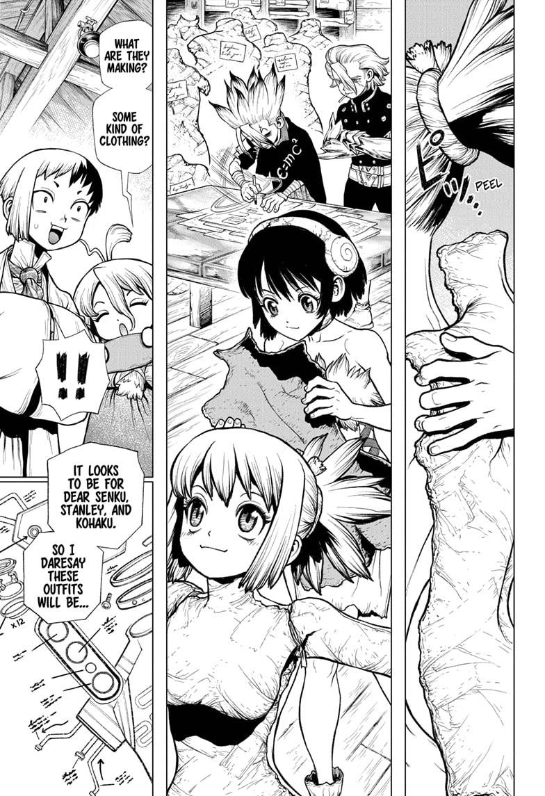 Dr. Stone chapter 222 page 1