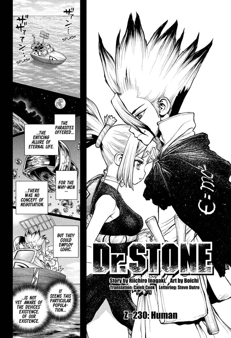 Dr. Stone chapter 230 page 4