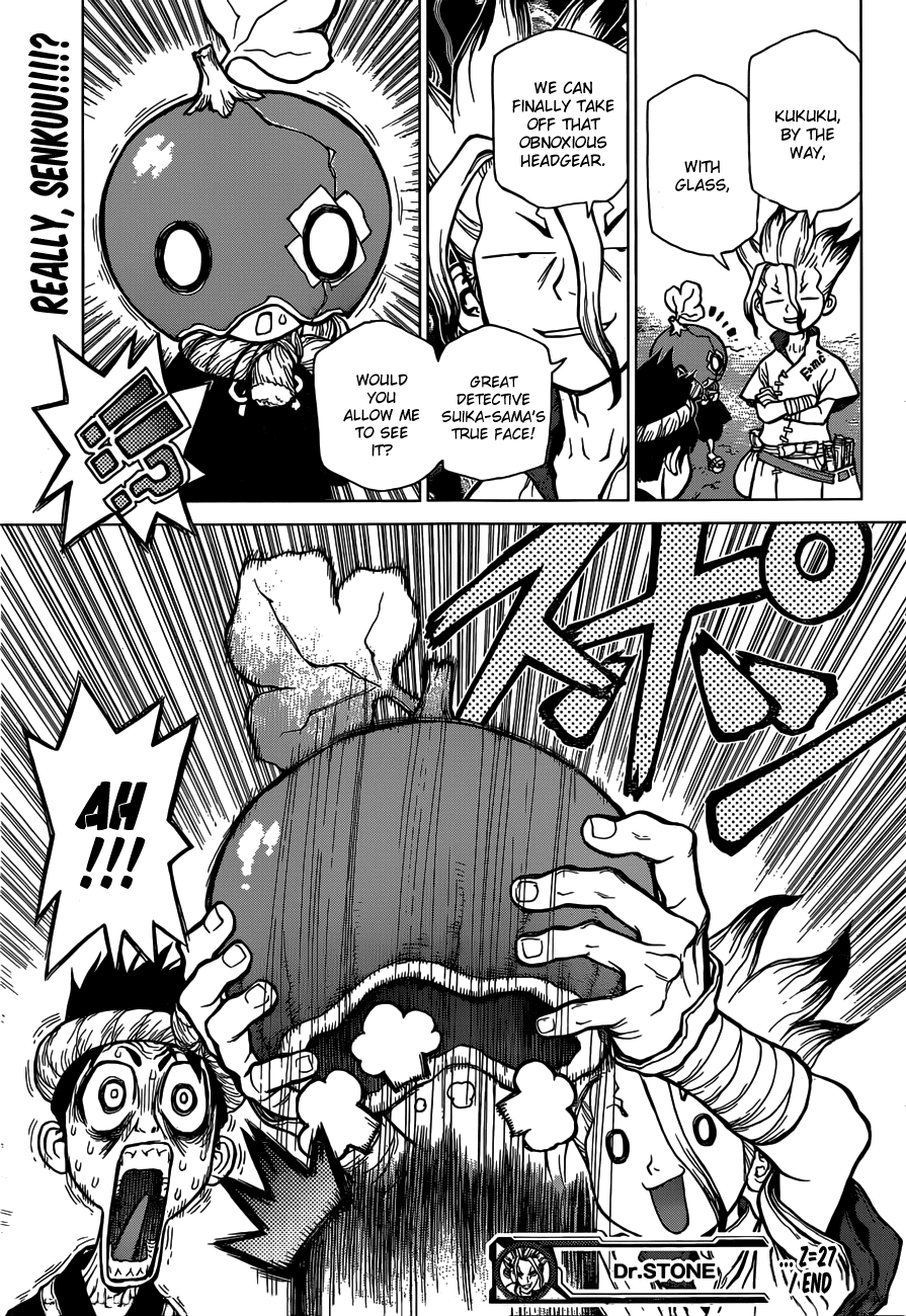 Dr. Stone chapter 27 page 18