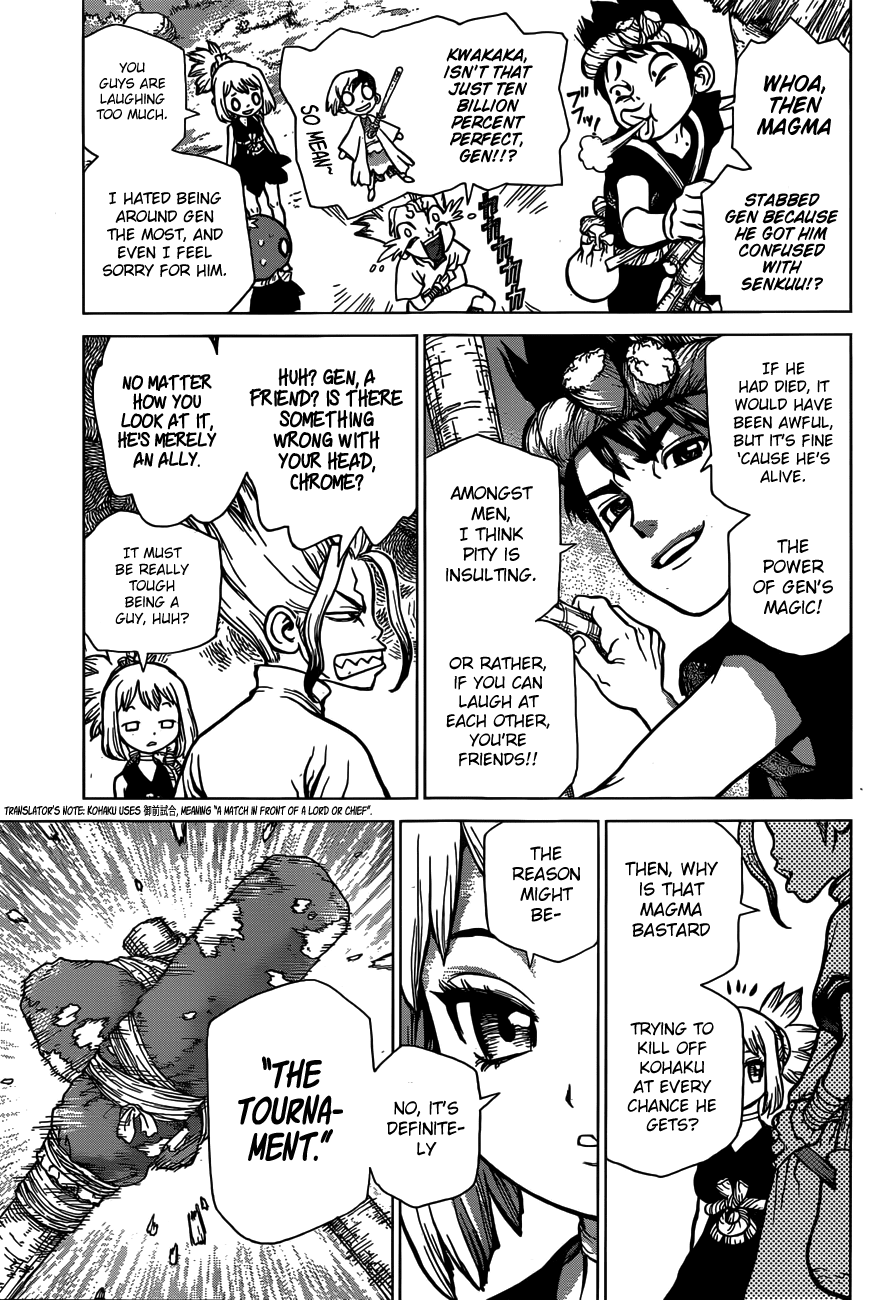 Dr. Stone chapter 27 page 5