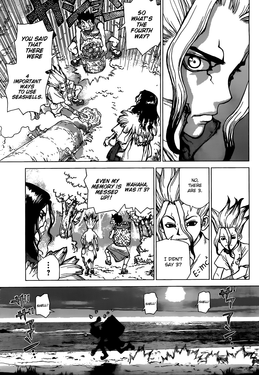 Dr. Stone chapter 4 page 13