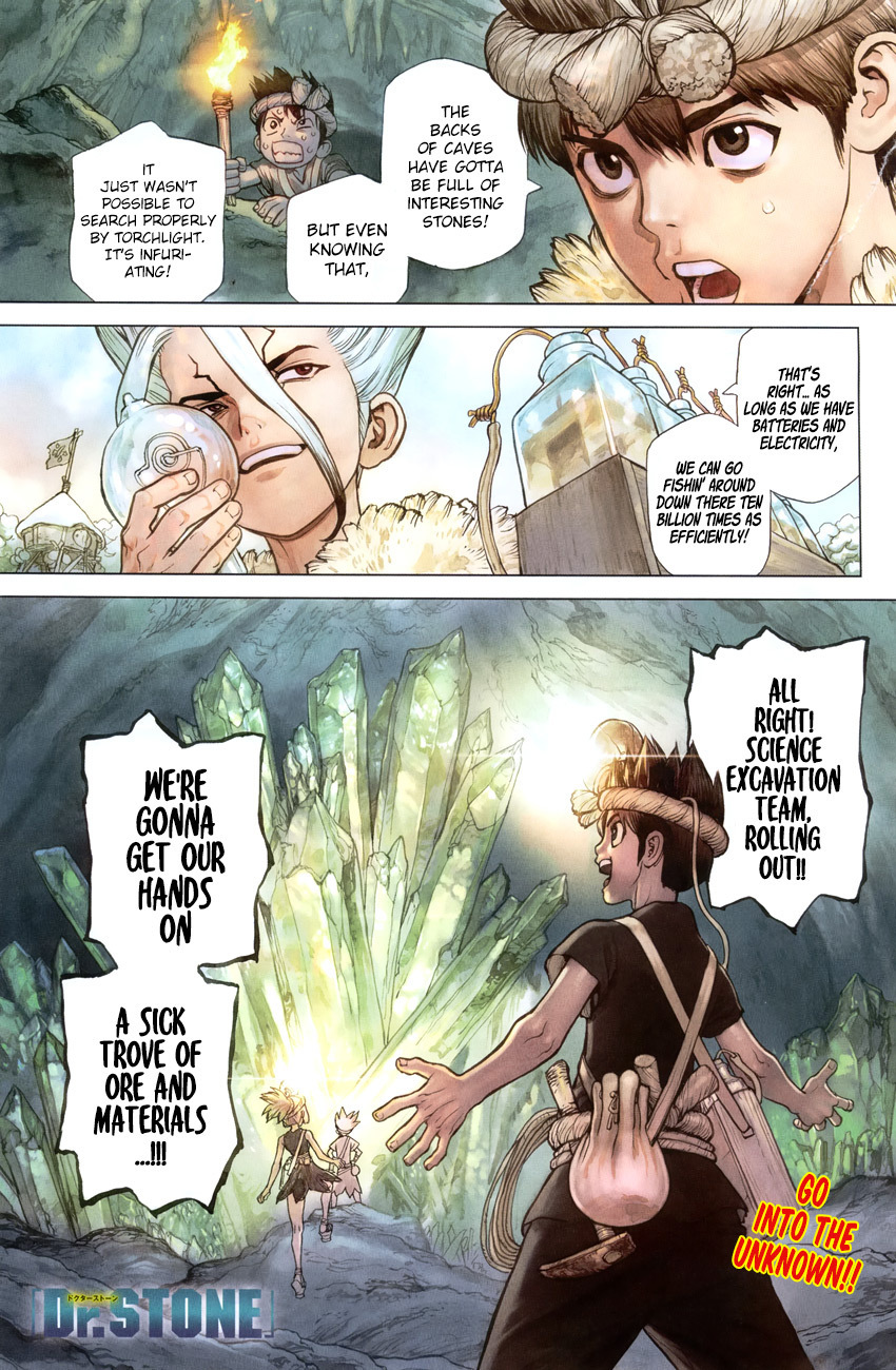 Dr. Stone chapter 54 page 1