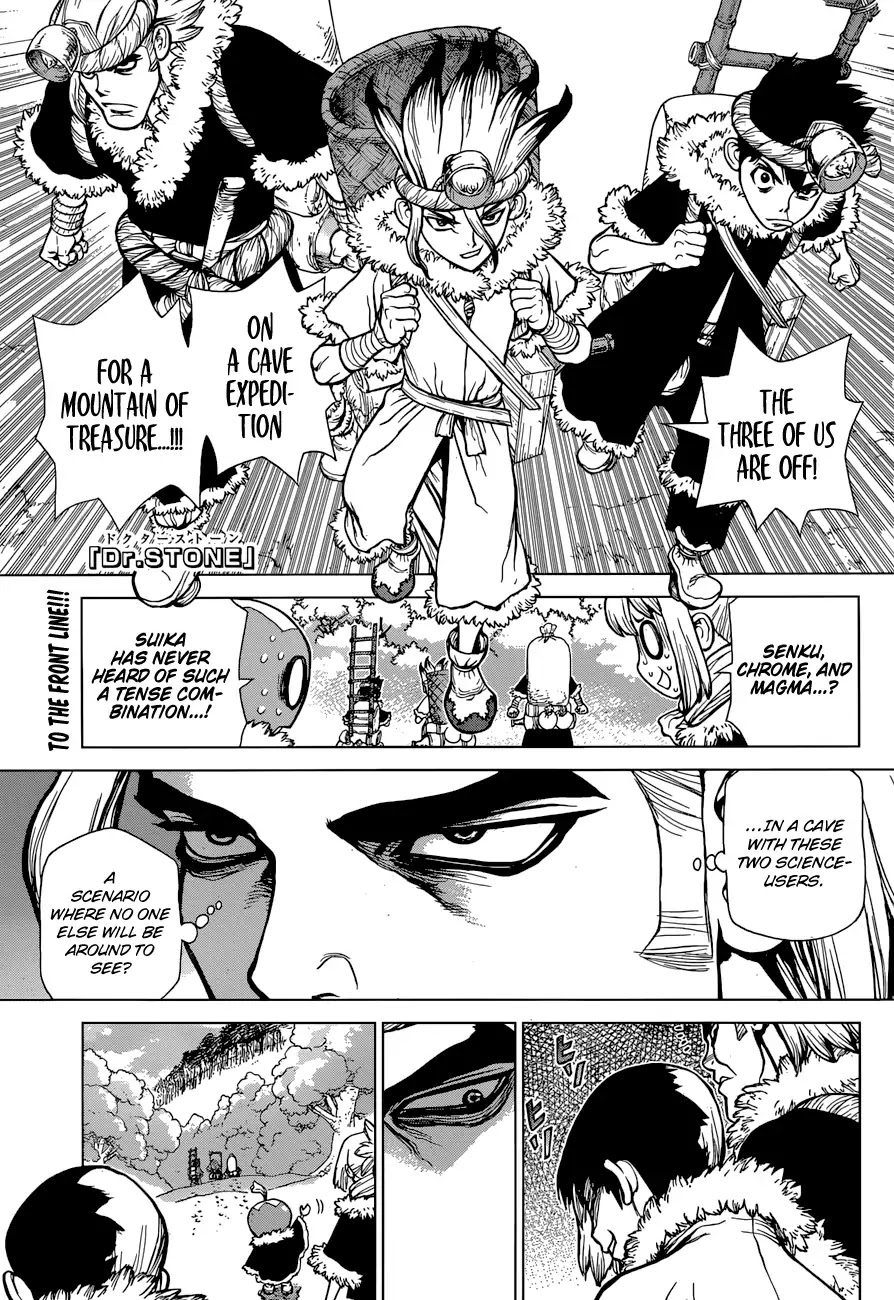 Dr. Stone chapter 55 page 1