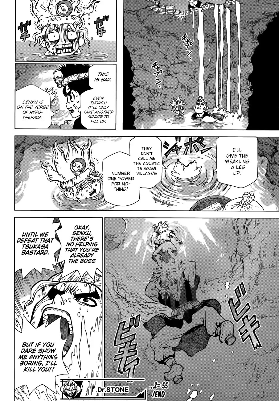 Dr. Stone chapter 55 page 18