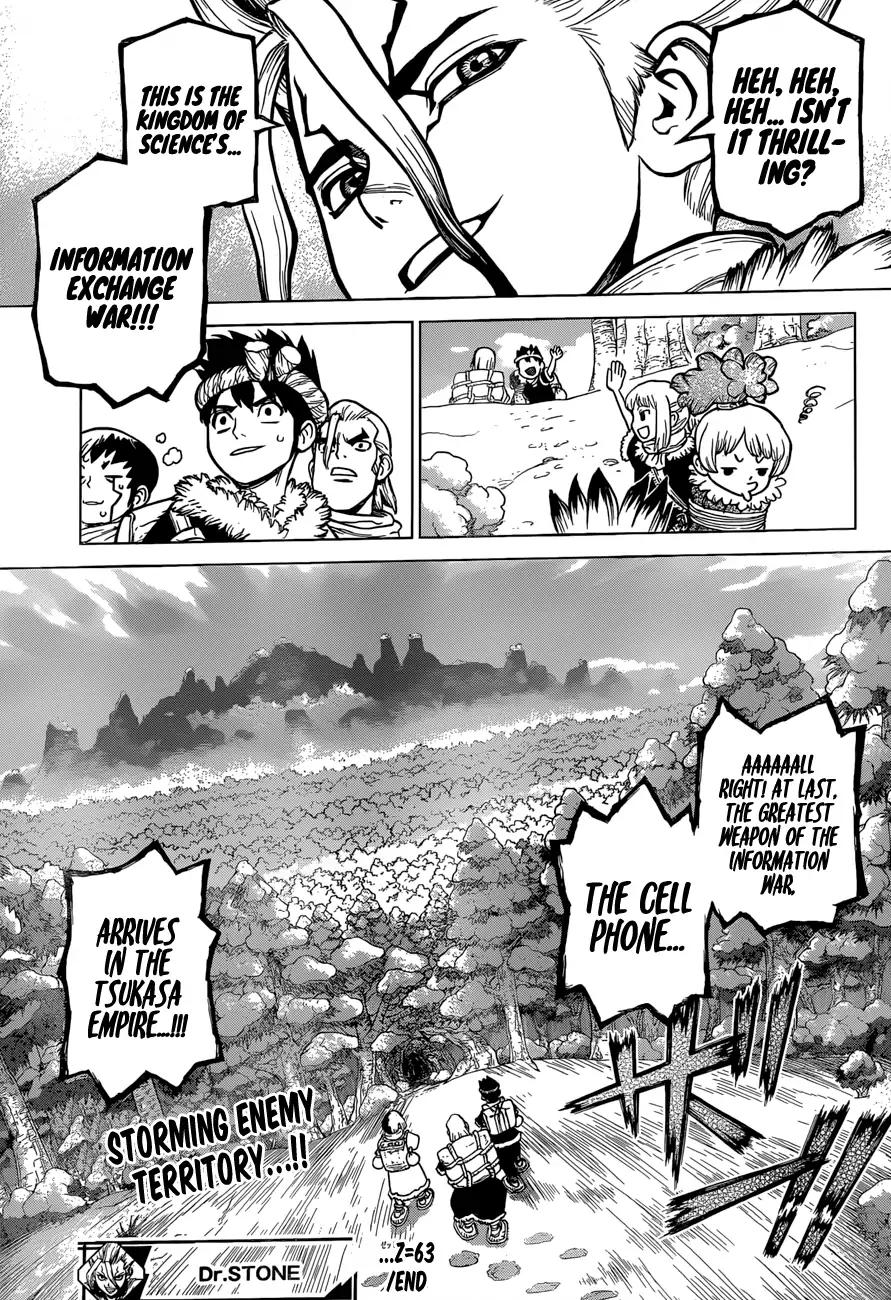 Dr. Stone chapter 63 page 20