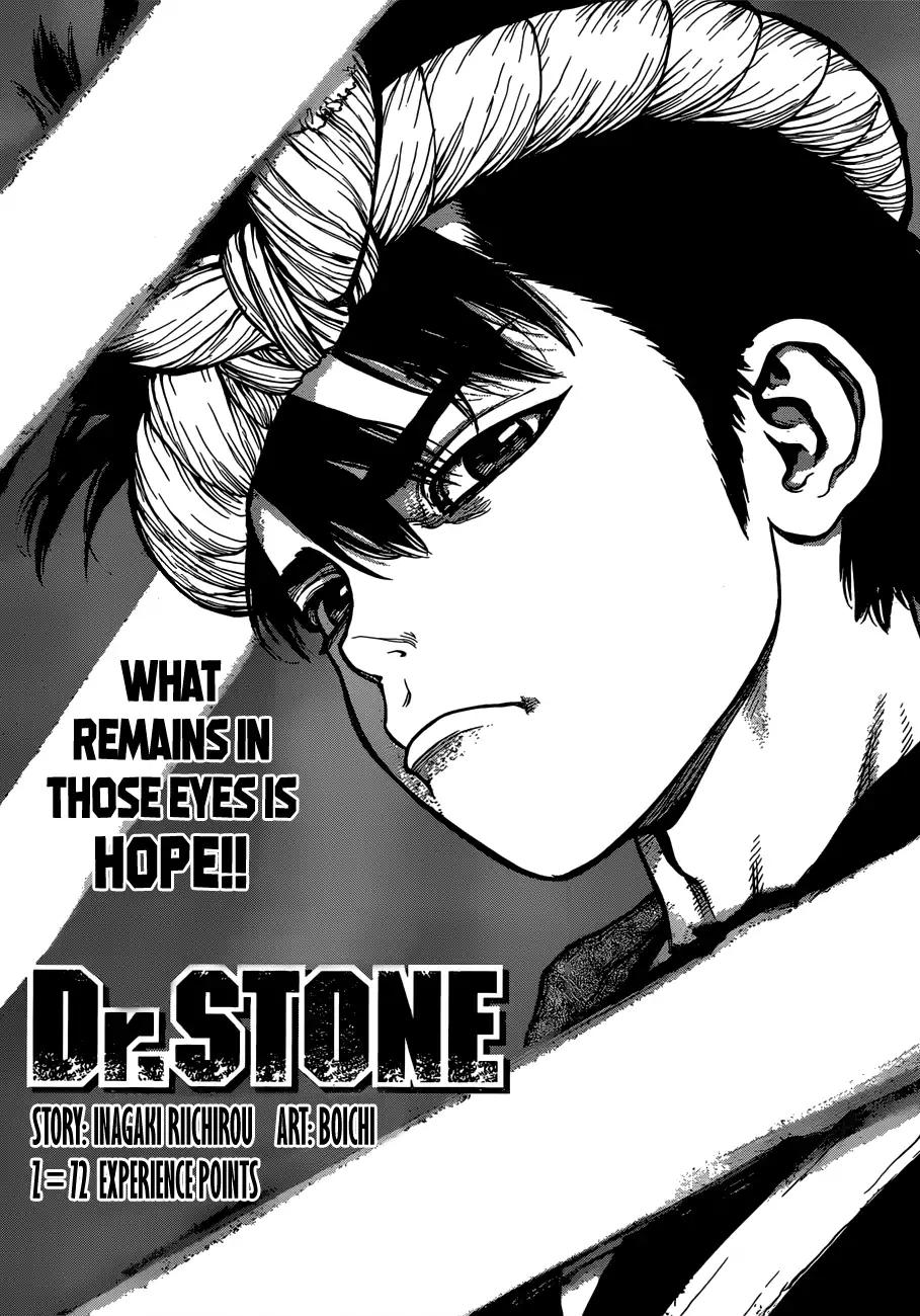 Dr. Stone chapter 72 page 1