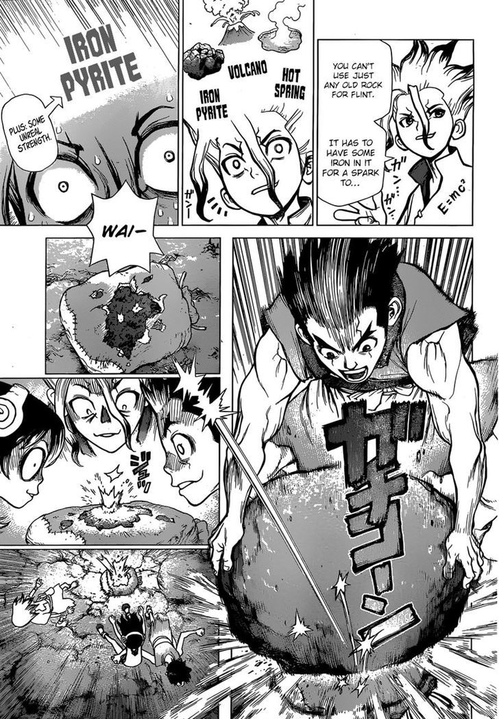 Dr. Stone chapter 8 page 9