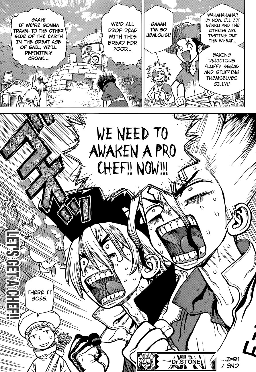 Dr. Stone chapter 91 page 18