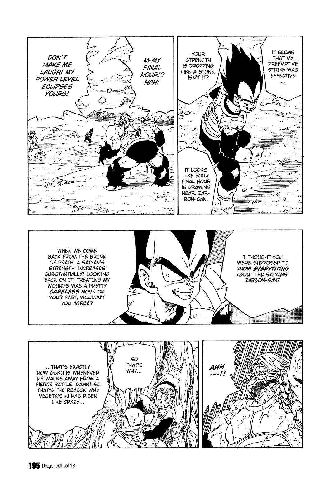 Dragon Ball chapter 268 page 8
