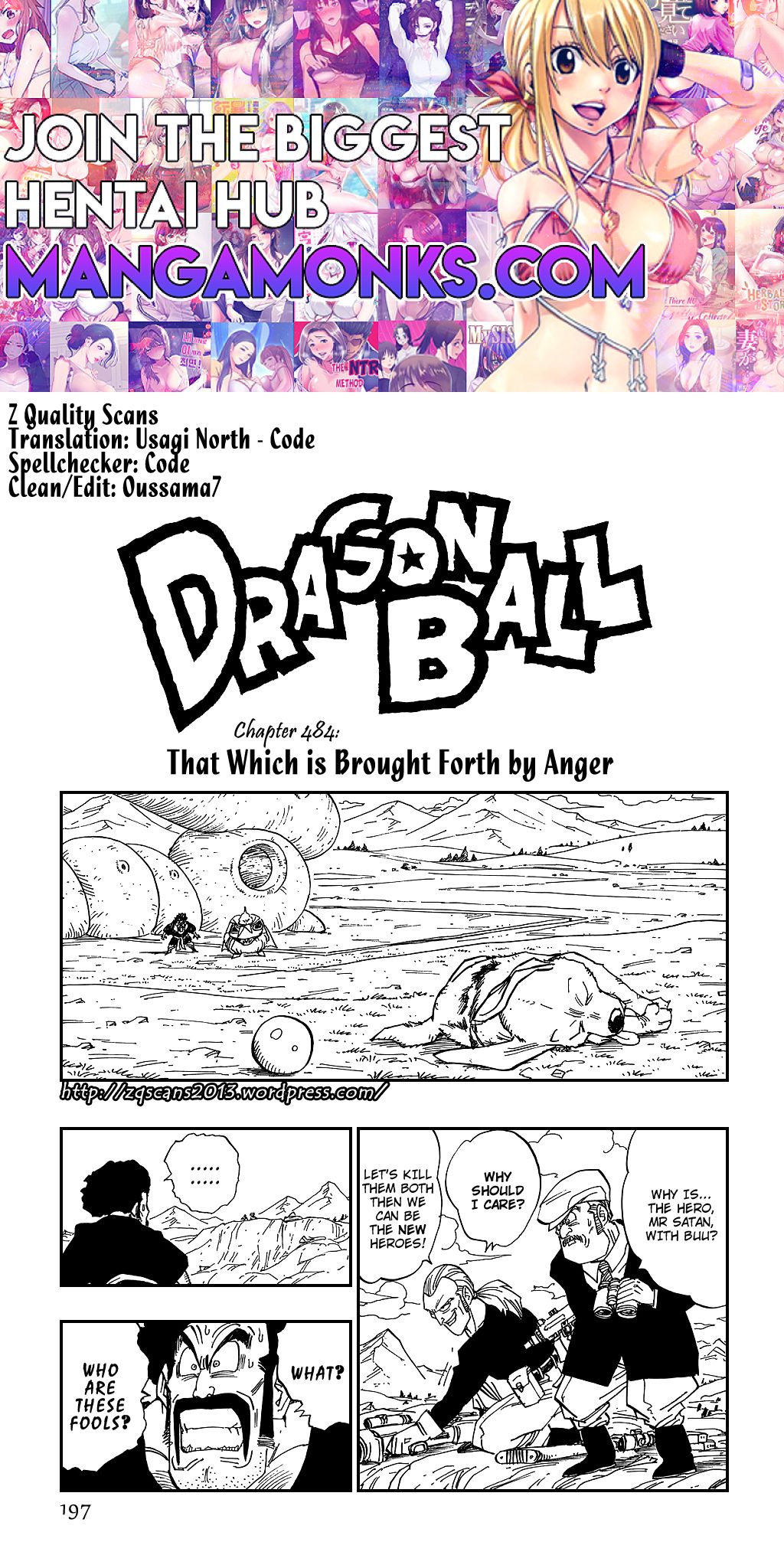 Dragon Ball chapter 484 page 1