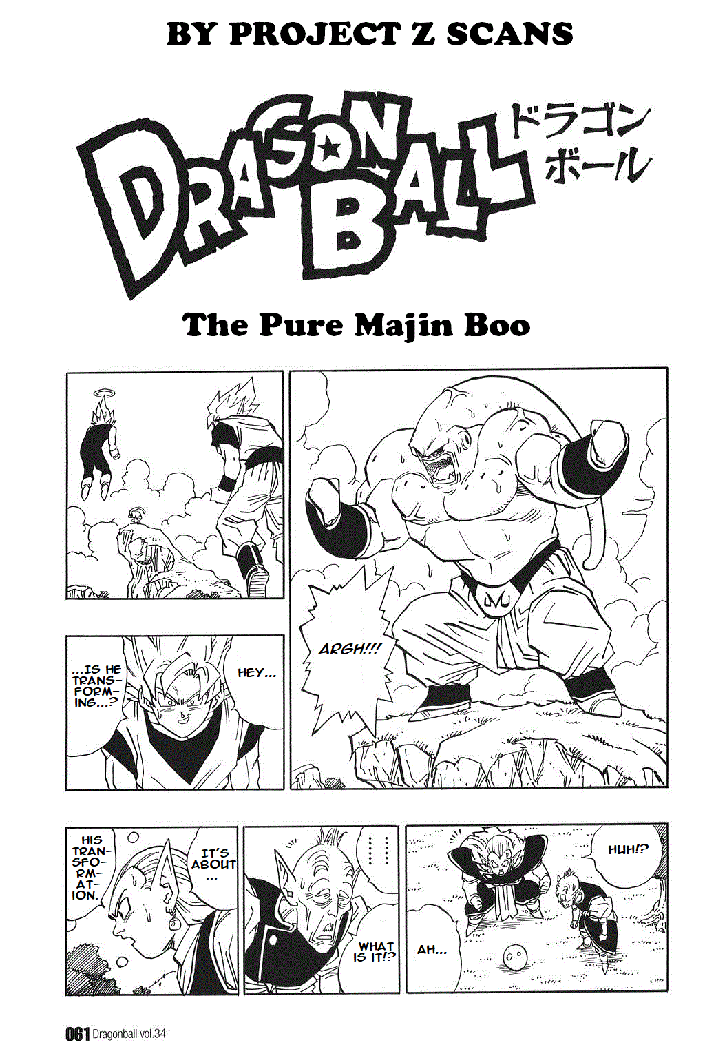 Dragon Ball chapter 508 page 1