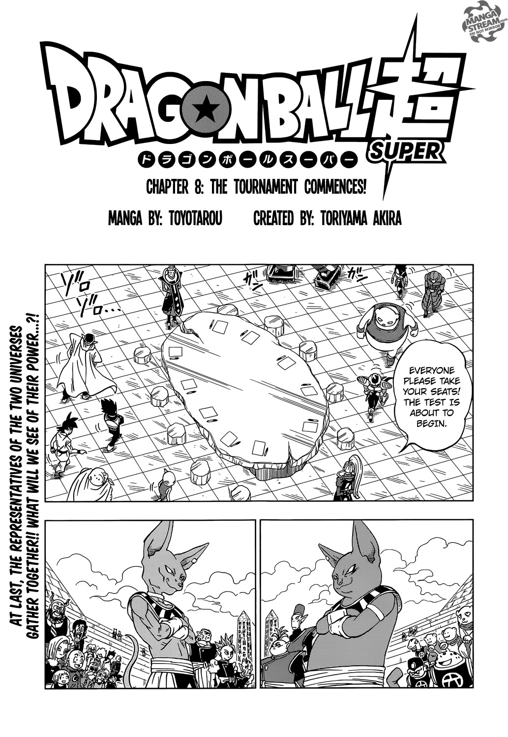Dragon Ball Super chapter 8 page 1