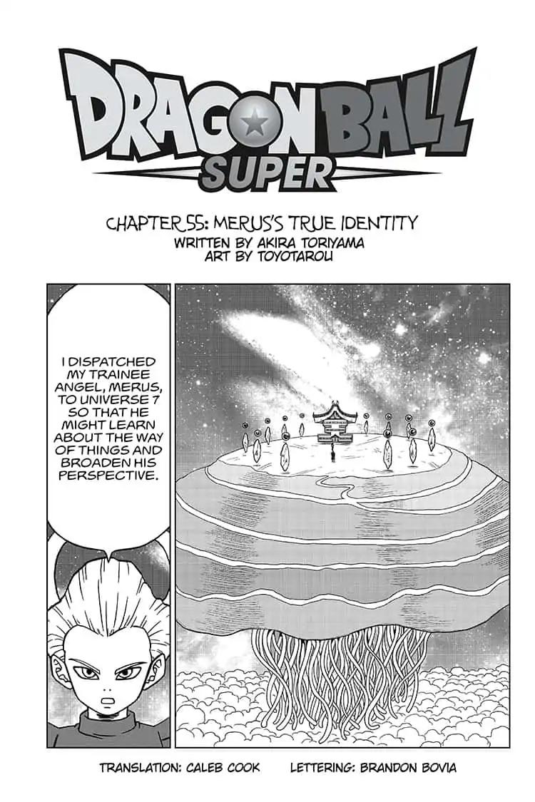 Dragon Ball Super chapter 55 page 1