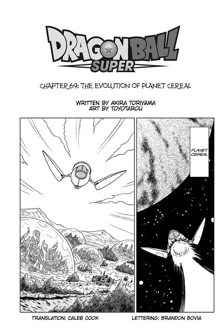 Dragon Ball Super chapter 69 page 1