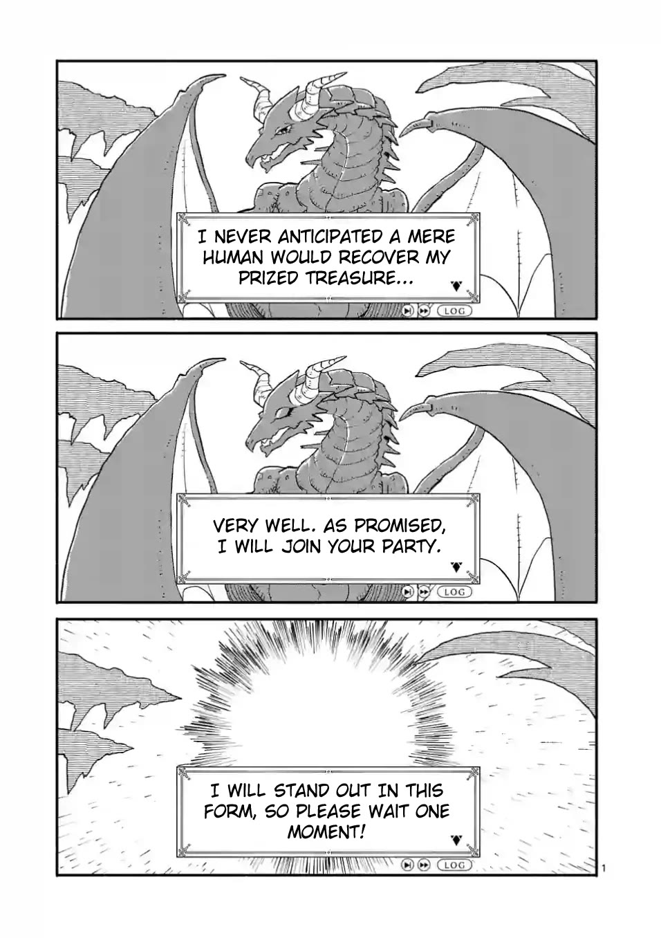 Dragon, Please Go Easy on Me chapter 1 page 1