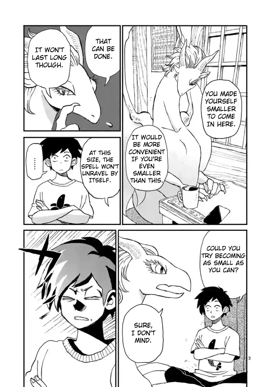 Dragon, Please Go Easy on Me chapter 2 page 3