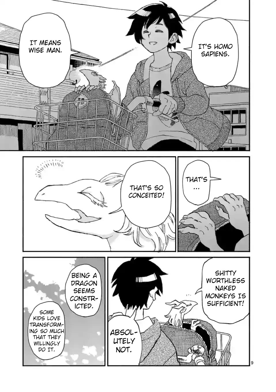 Dragon, Please Go Easy on Me chapter 2 page 9