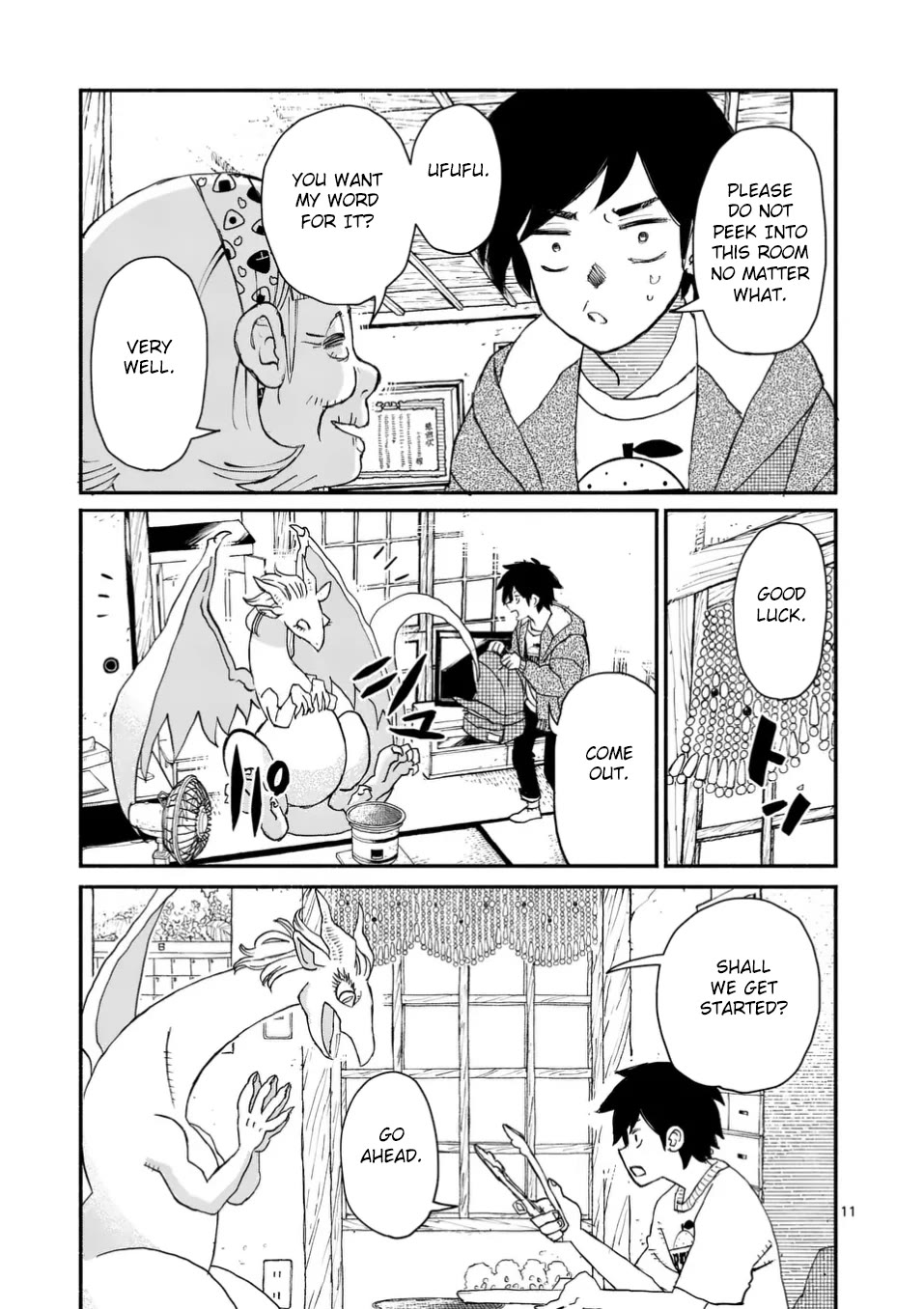 Dragon, Please Go Easy on Me chapter 3 page 11