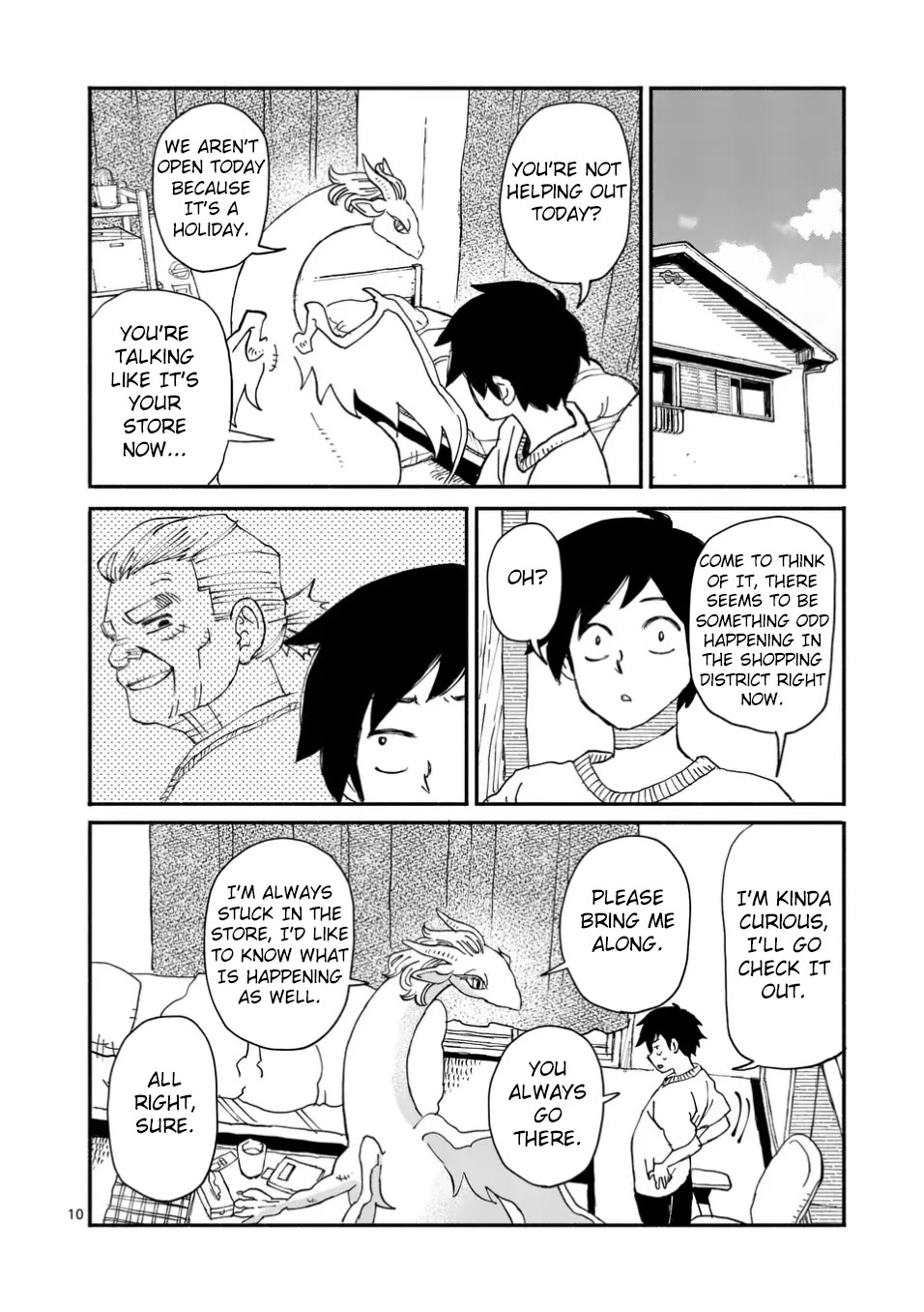 Dragon, Please Go Easy on Me chapter 4 page 10
