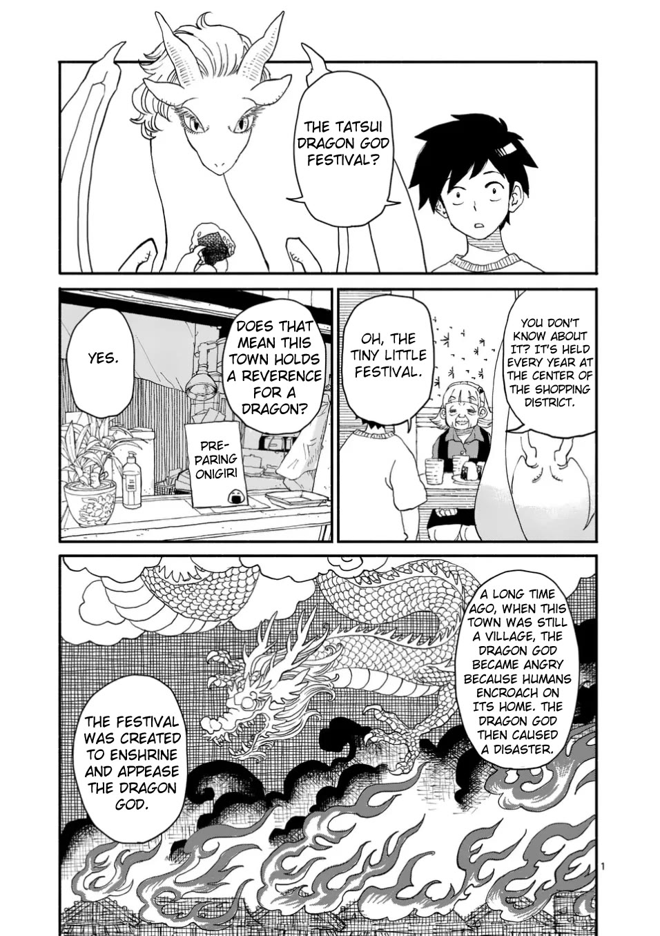 Dragon, Please Go Easy on Me chapter 5 page 1