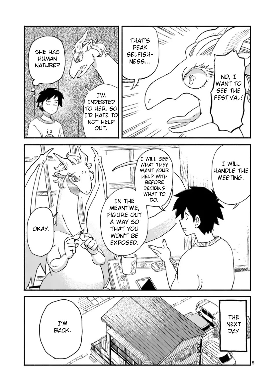 Dragon, Please Go Easy on Me chapter 5 page 5