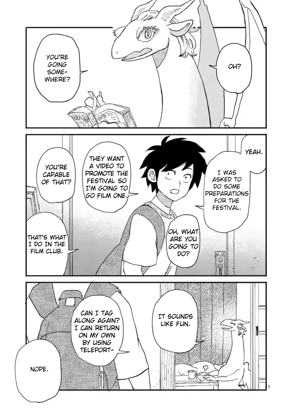 Dragon, Please Go Easy on Me chapter 6.1 page 1