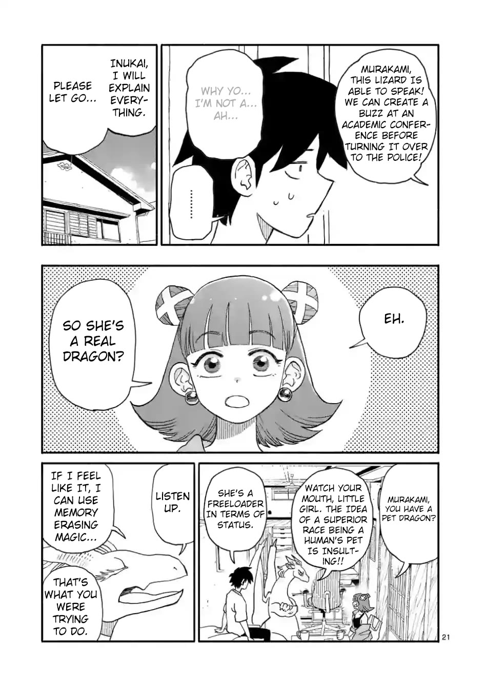 Dragon, Please Go Easy on Me chapter 6.2 page 8