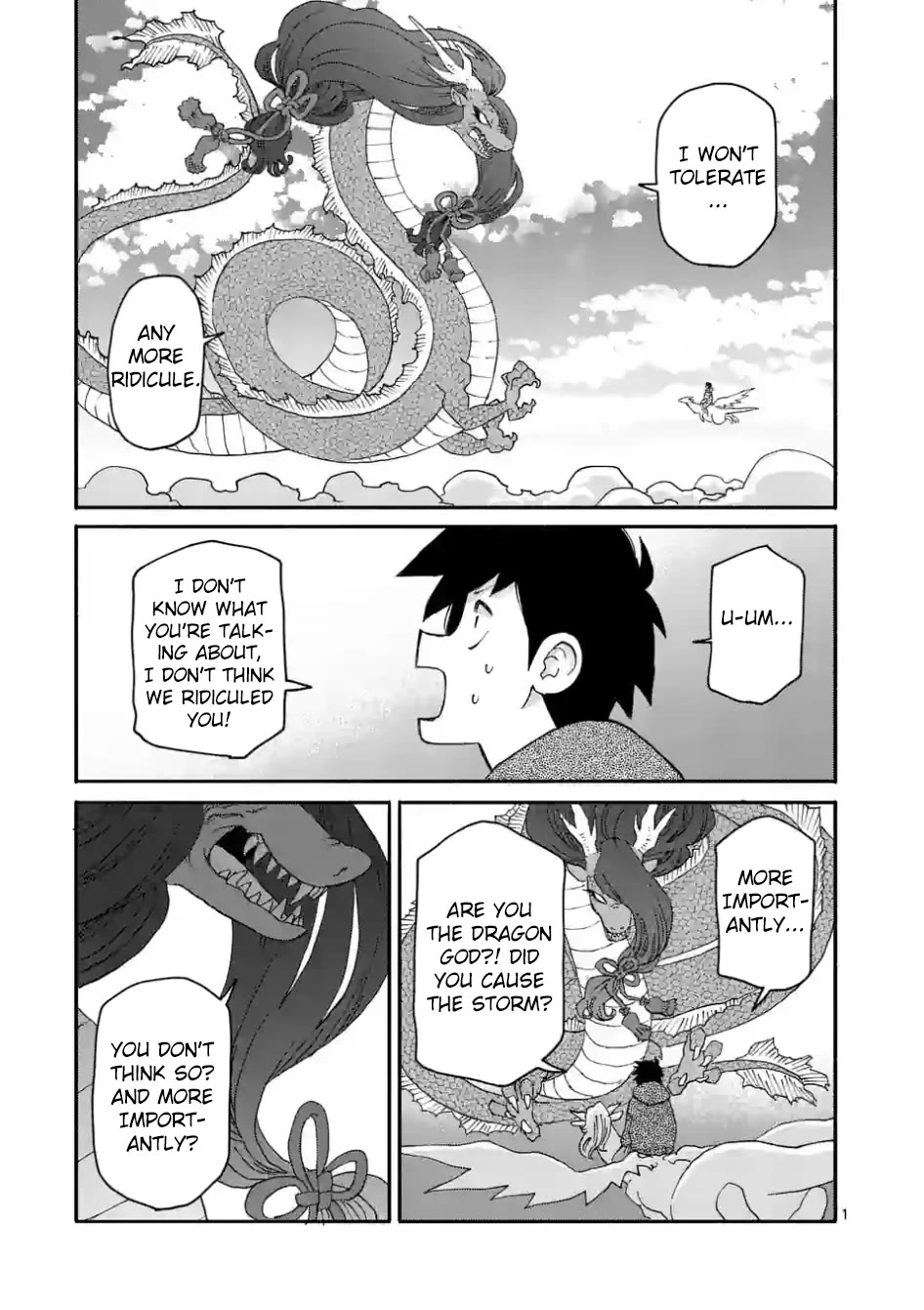 Dragon, Please Go Easy on Me chapter 8.1 page 1